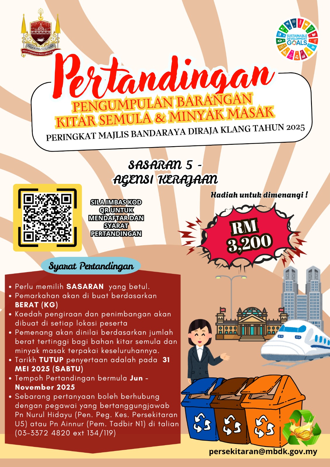 PERTANDINGAN KITAR SEMULA PERINGKAT MAJLIS BANDARAYA DIRAJA KLANG