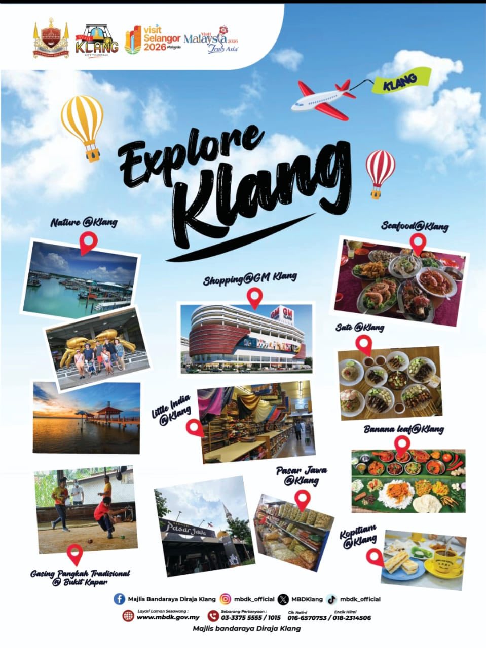 promosi pelancongan majlis bandaraya diraja klang@ matta fair 2026