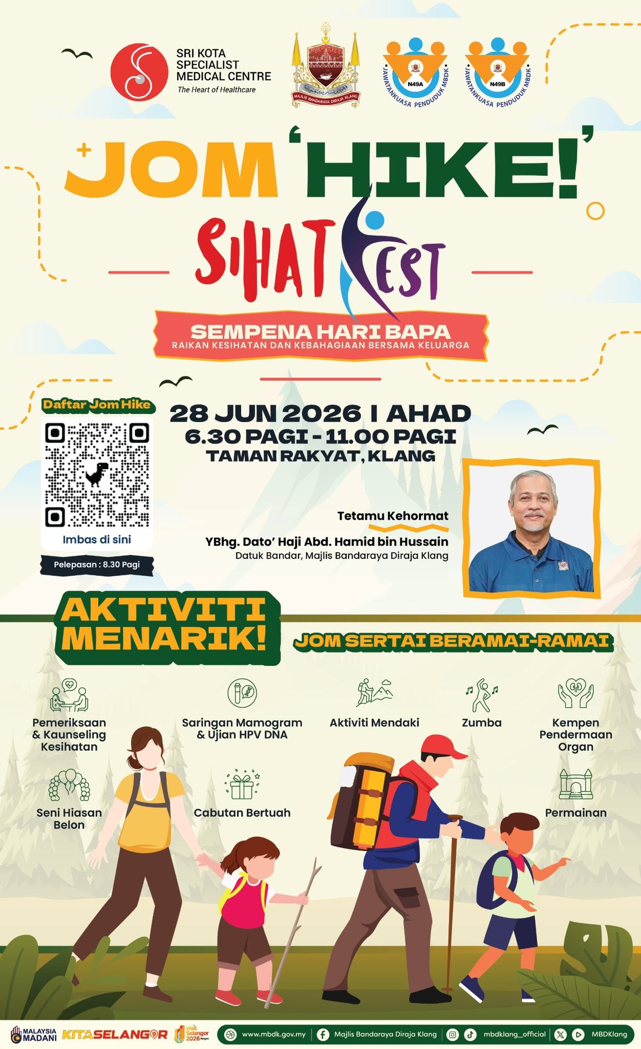 jom hike! sihat fest 2026