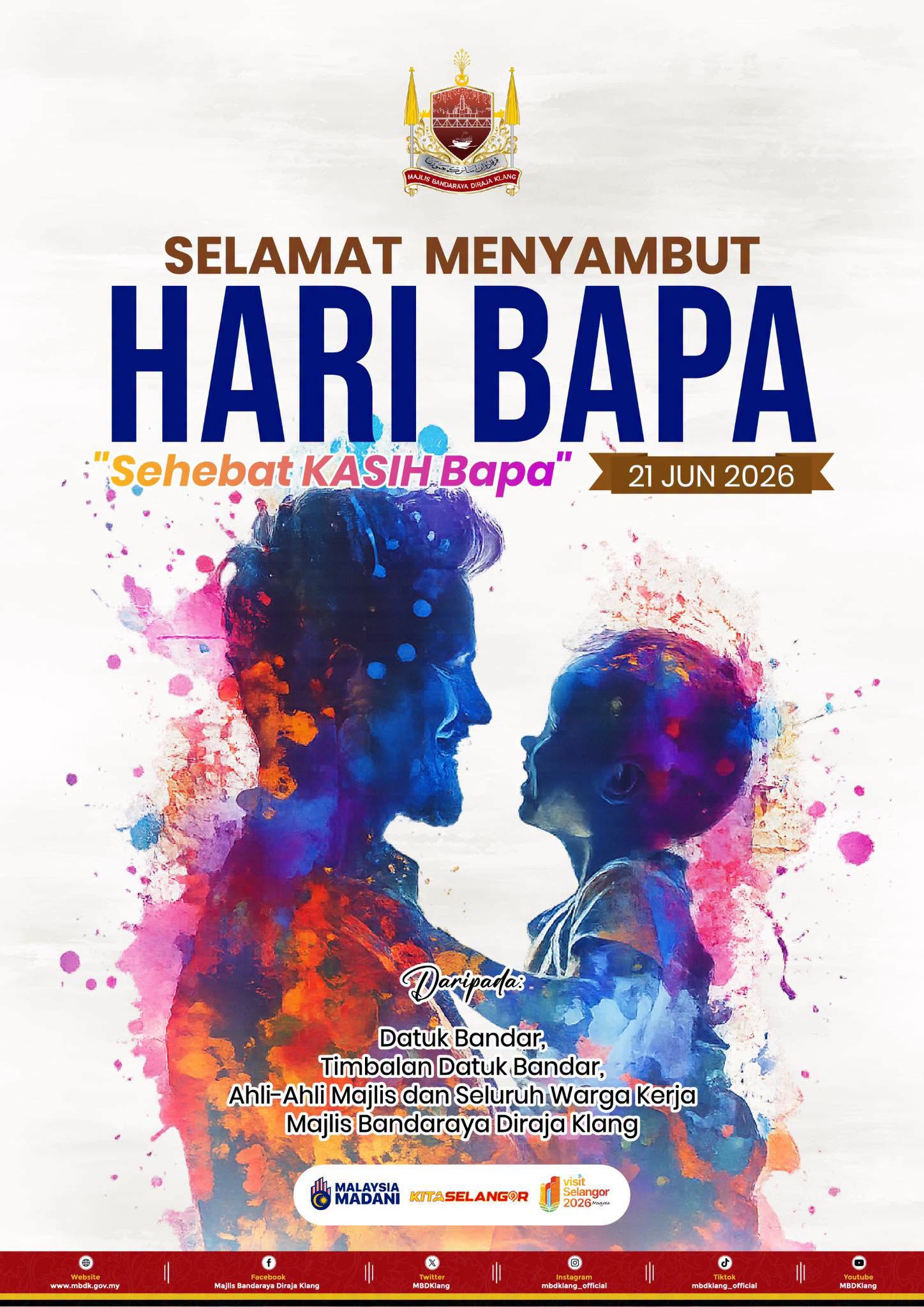 SELAMAT MENYAMBUT HARI BAPA 2026