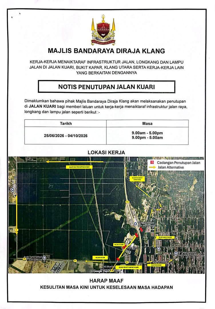notis pemberitahuan