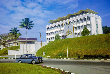 Bangunan Majlis Bandaran Klang dan Dewan Hamzah pada tahun 1968