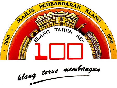 Logo khas Sambutan Ulang Tahun Majlis Perbandaran Klang Ke-100