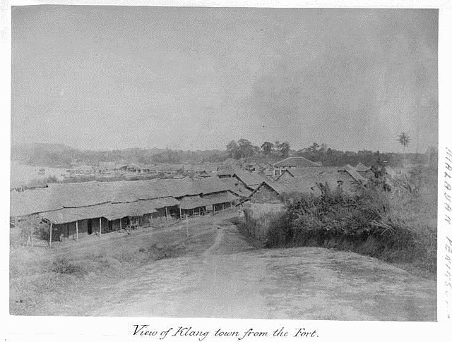 Pekan Klang dan Pengkalan Batu pada tahun 1874