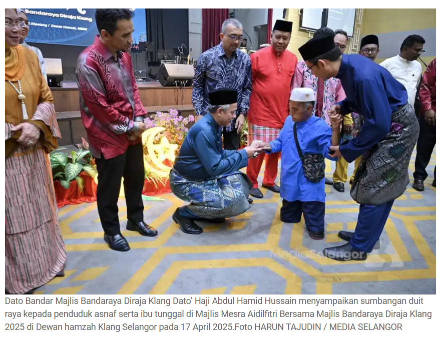 Solidariti mangsa tragedi, MBDK salur sumbangan kepada Tabung Selangor Prihatin