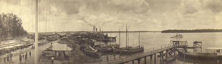 Port Swettenham (Pelabuhan Klang) pada awal abad ke-20