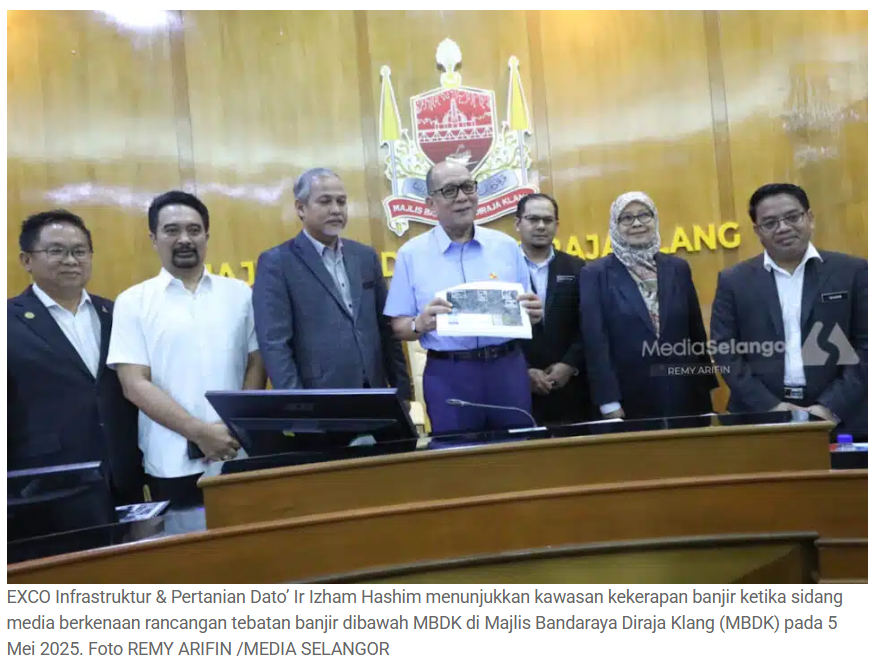 Kolam tadahan tidak bertuan jejas usaha baik pulih, senggara dilaksana