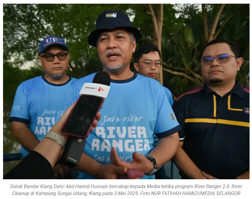 Lepas 500 bebola lumpur: Inisiatif UiTM, komuniti rawat Sungai Klang wajar dicontohi