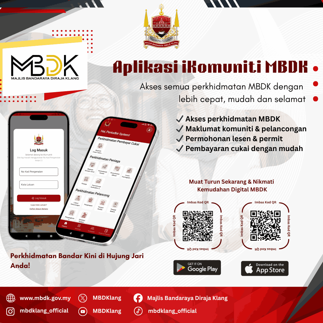 pemakluman "go live" sistem aplikasi mudah alih ikomuniti majlis bandaraya diraja klang