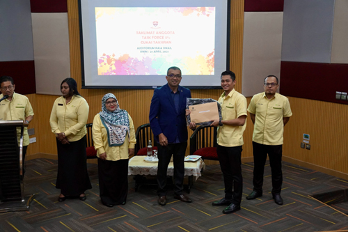 LANTIKAN ANGGOTA UNIT TASK FORCE 5% CUKAI TAKSIRAN SESI 2025