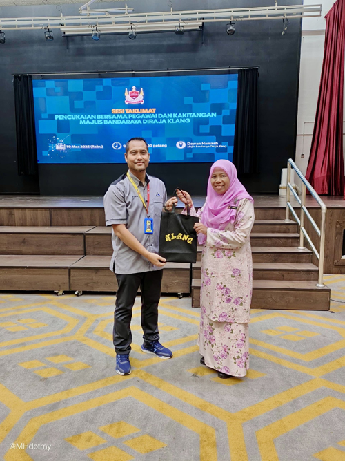 SESI TAKLIMAT PERCUKAIAN BERSAMA PEGAWAI & KAKITANGAN MBDK