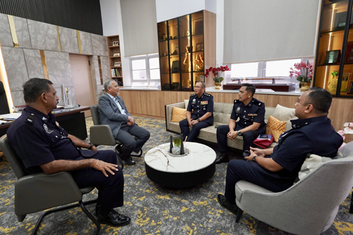 KUNJUNGAN HORMAT PDRM KLANG SELATAN