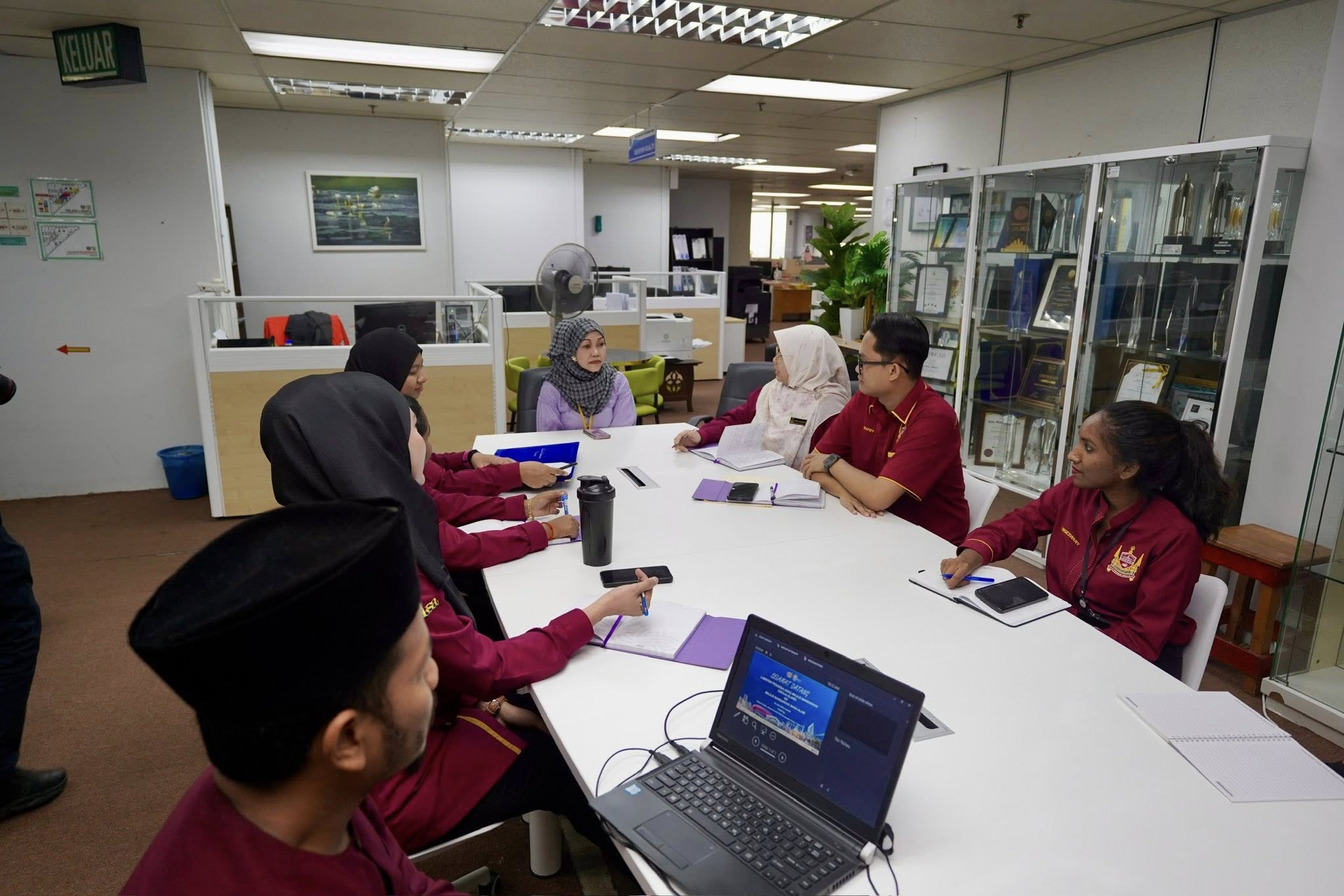 LAWATAN PENANDARASAN MBDK KE MBSA