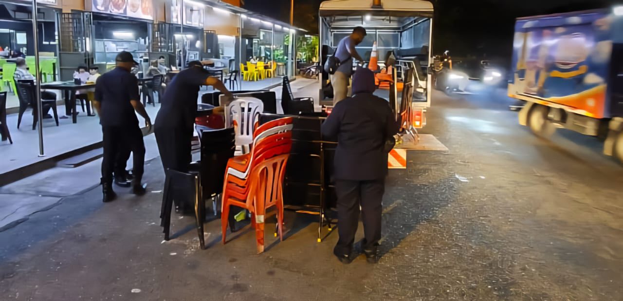 OPERASI PENGUATKUASAAN PERMIT KERUSI MEJA (KLANG UTAMA)
