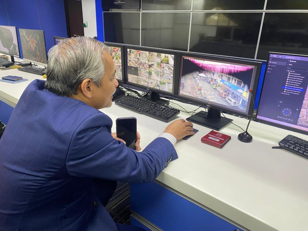 LAWATAN DATUK BANDAR KLANG KE COMMAND CENTRE MBDK