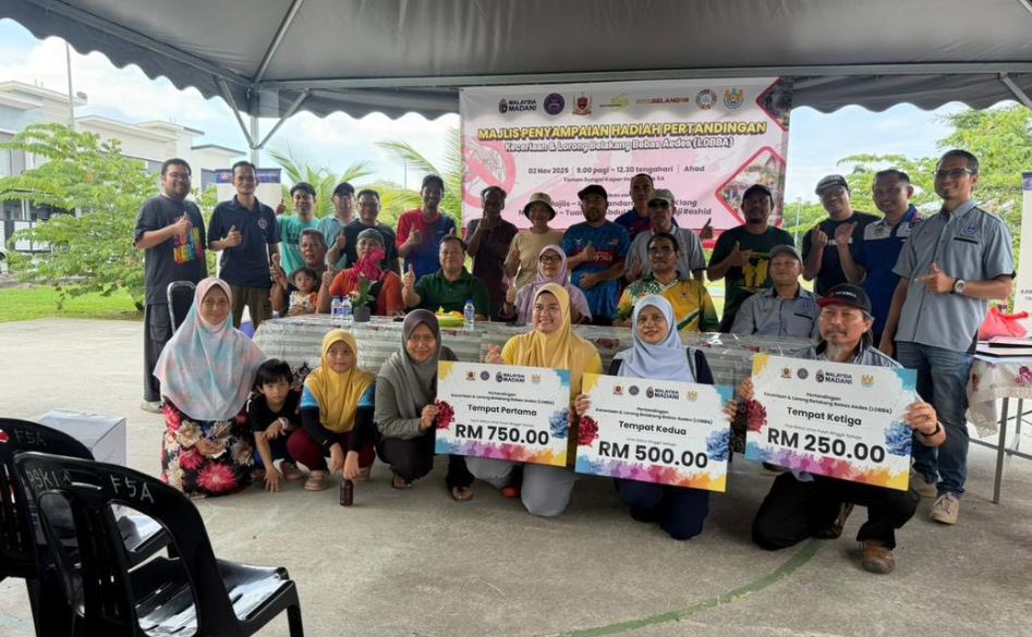 PERTANDINGAN KECERIAAN & LORONG BELAKANG BEBAS AEDES (LOBBA) DI TAMAN SUNGAI KAPAR INDAH 1