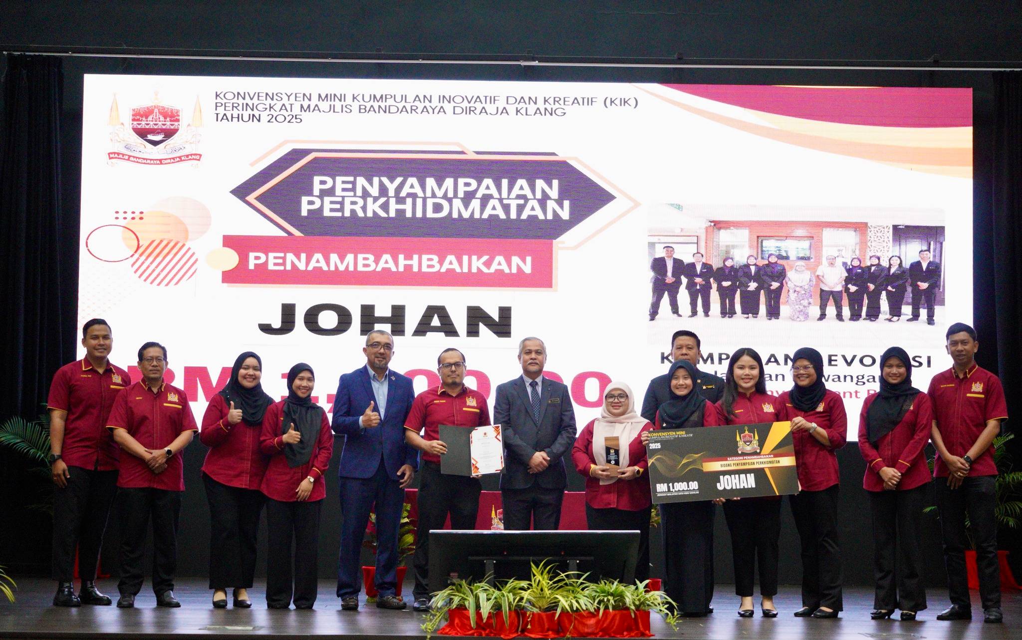 SESI PENYAMPAIAN ANUGERAH INOVASI MBDK 1