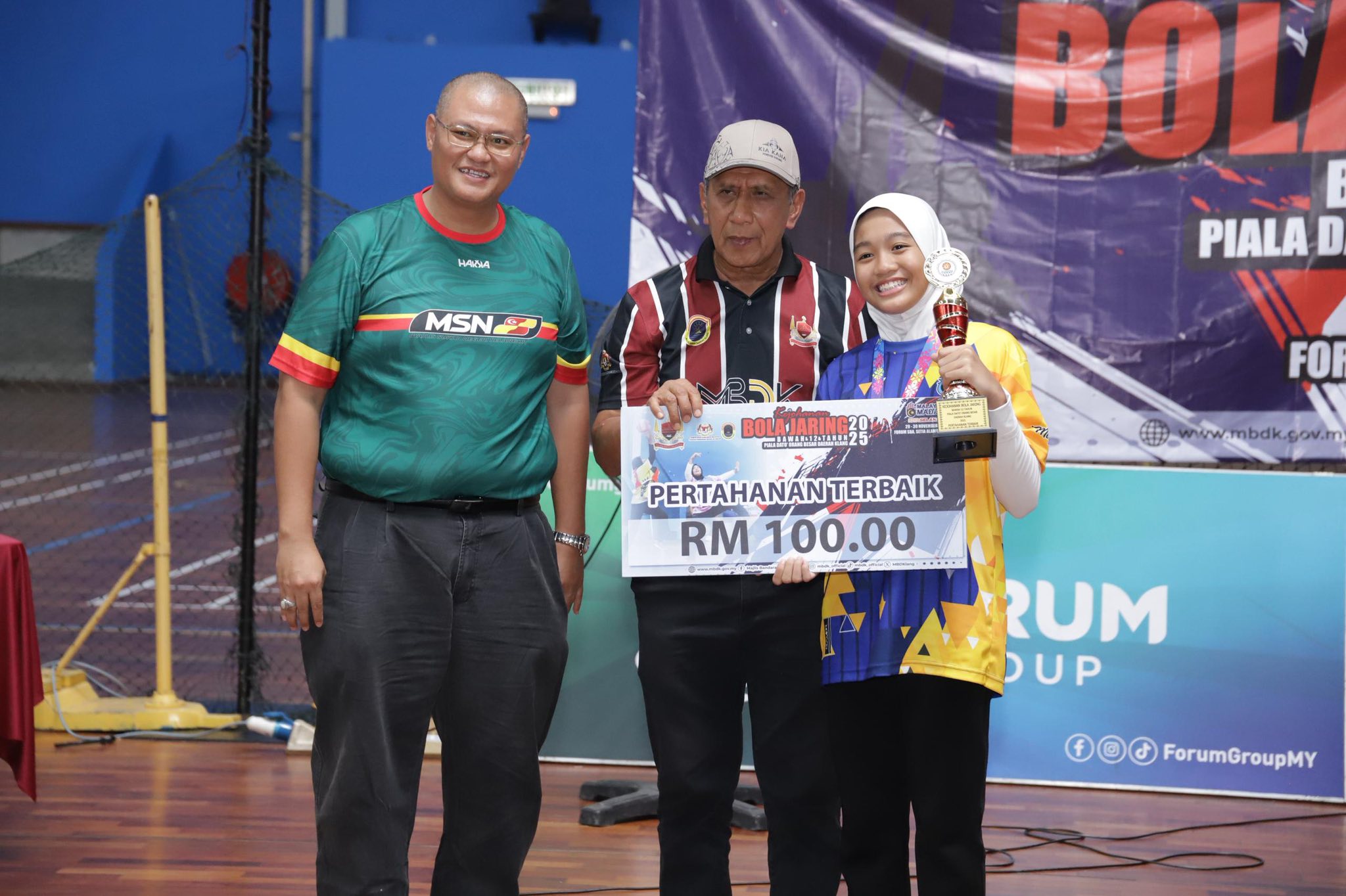 KEJOHANAN BOLA JARING PIALA DATO’ ORANG BESAR DAERAH KLANG 2025 FORUM SBA, SETIA ALAM, SHAH ALAM 1