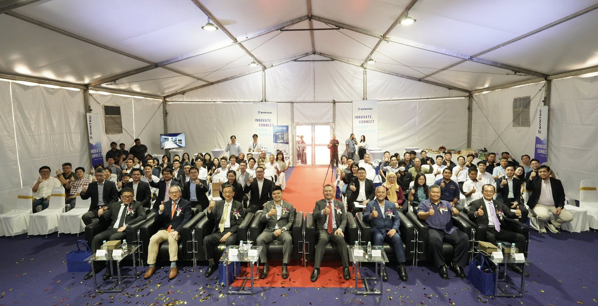 MAJLIS PECAH TANAH SYNTEC INTELLIGENCE 1