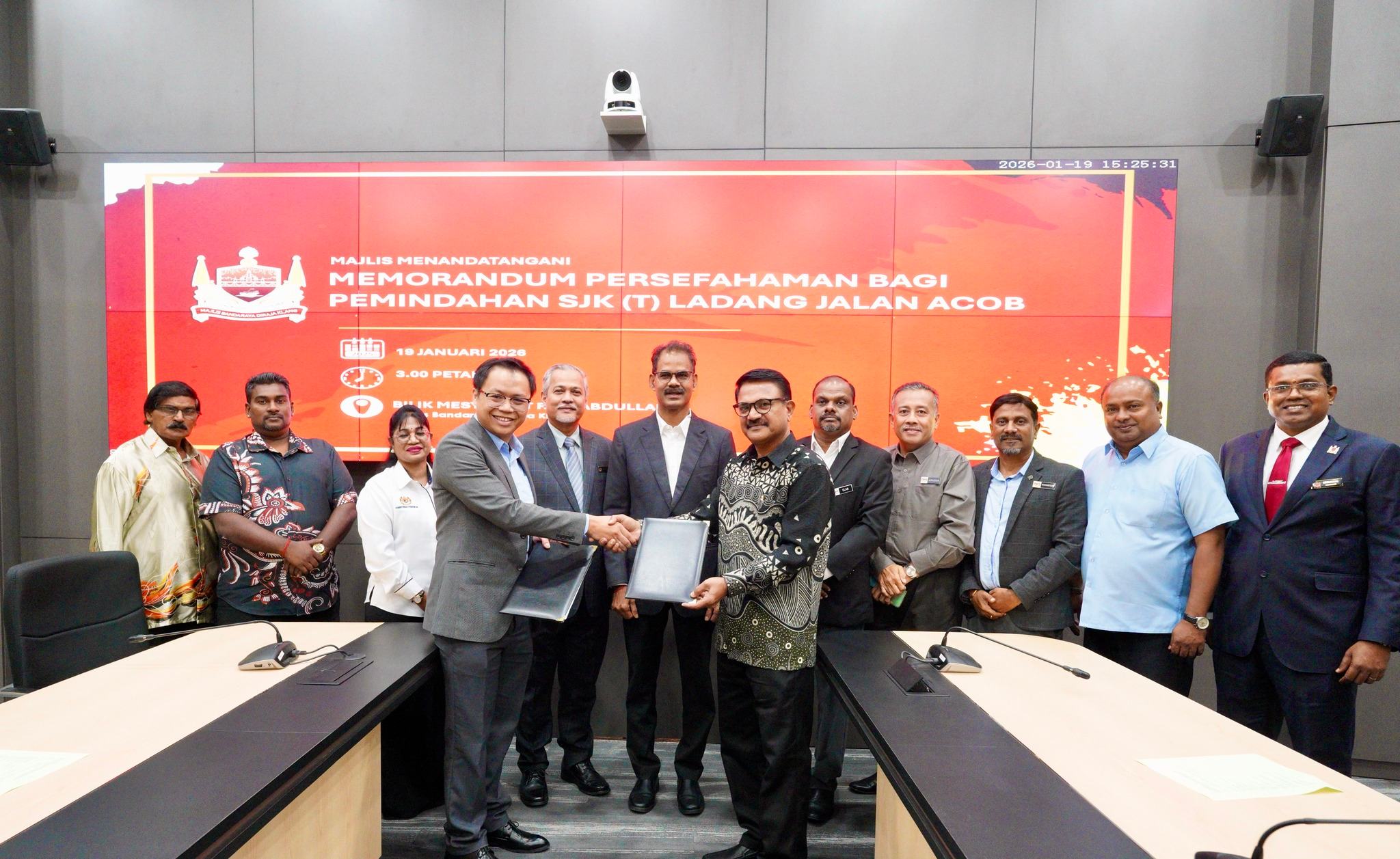 MAJLIS MENANDATANGANI MEMORANDUM PERSEFAHAMAN 1