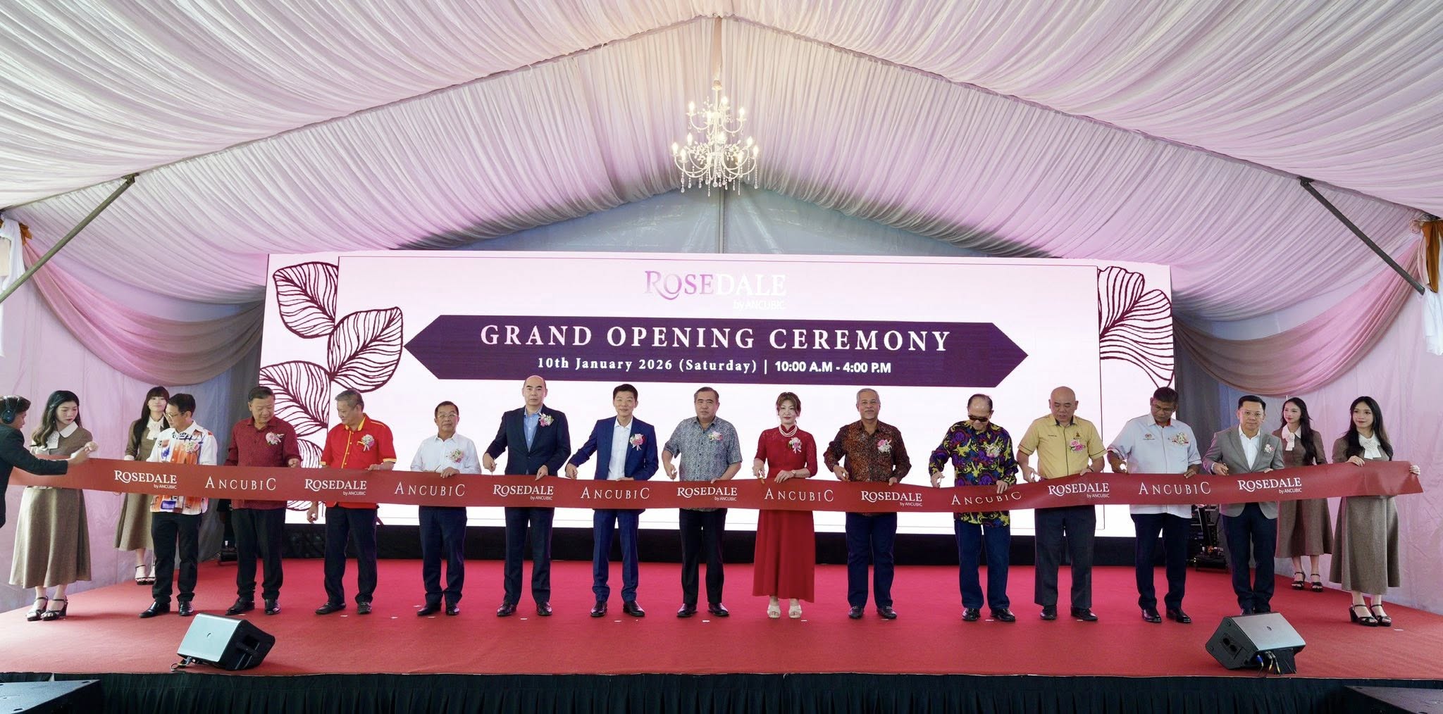 MAJLIS PERASMIAN PUSAT JUALAN ROSEDALE 1