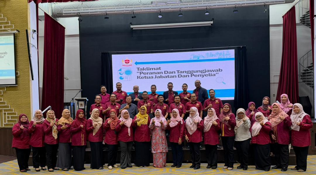 TAKLIMAT “PENGURUSAN TATATERTIB PERANAN DAN TANGGUNGJAWAB KETUA JABATAN DAN PENYELIA” 1