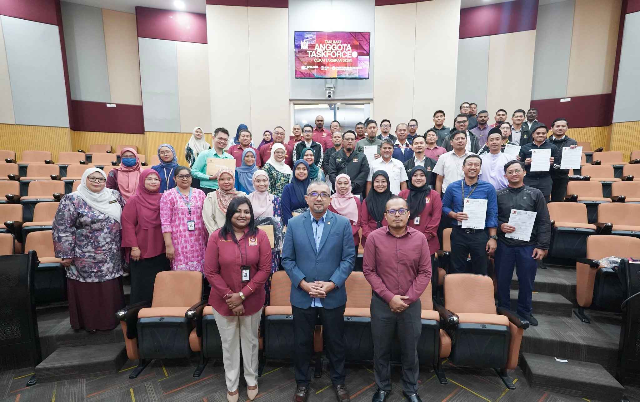taklimat anggota taskforce cukai taksiran 2026