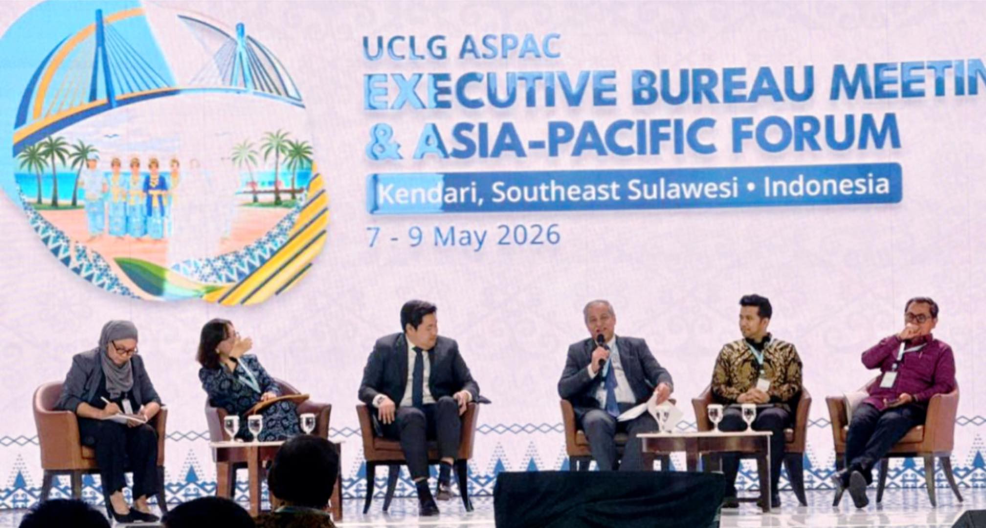 2026 uclg aspac executive bureau meeting and the asia pacific forum yang berlangsung pada 7–9 mei 2026 di kendari, indonesia