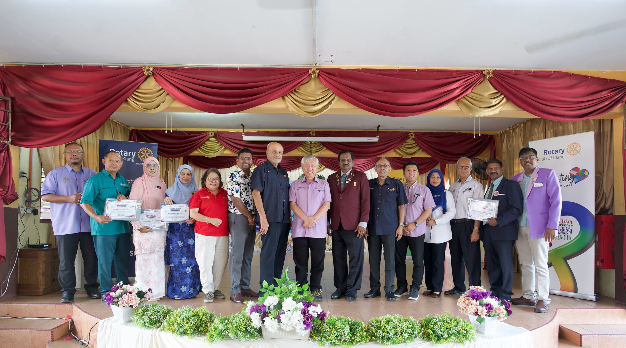majlis pelancaran bilik darjah pelbagai sensori (ppki) di sekolah kebangsaan bukit kemuning 2