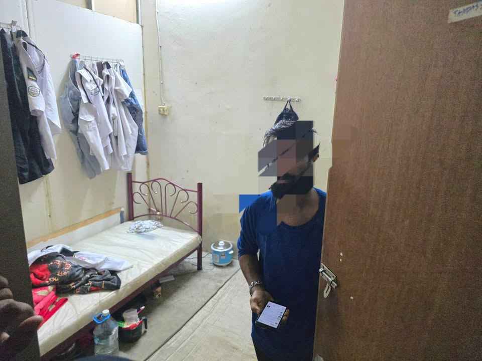operasi bersepadu bertindak atas aduan awam  di sekitar jalan aman perdana, klang