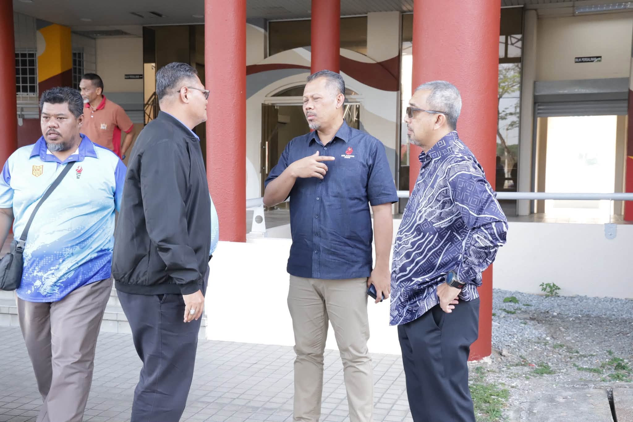 lawatan ketua kontinjen temasya sukan malaysia (sukma) xxi selangor 2026 ke venue sukan di daerah klanglawatan ketua kontinjen temasya sukan malaysia (sukma) xxi selangor 2026 ke venue sukan di daerah klang