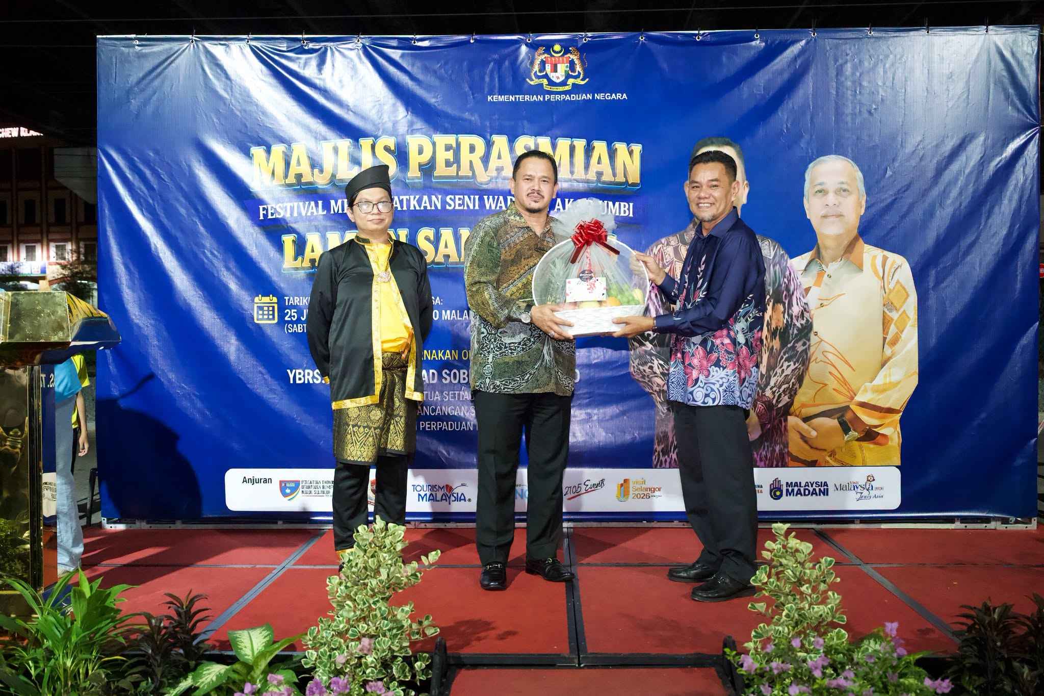 majlis perasmian festival laman santai merakyatkan seni warisan akar umbi 2026