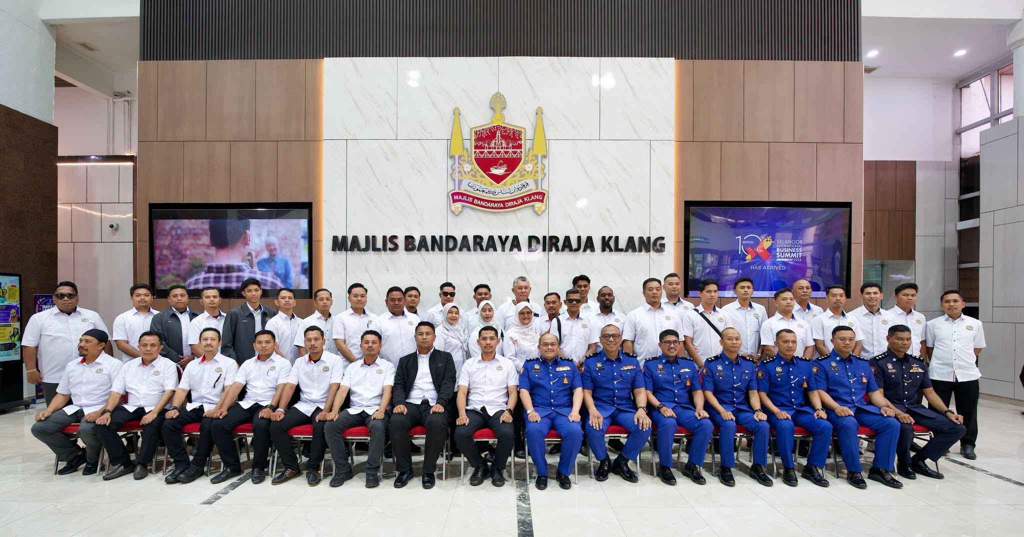 lawatan kerja majlis bandaraya pasir gudang ke majlis bandaraya diraja klang