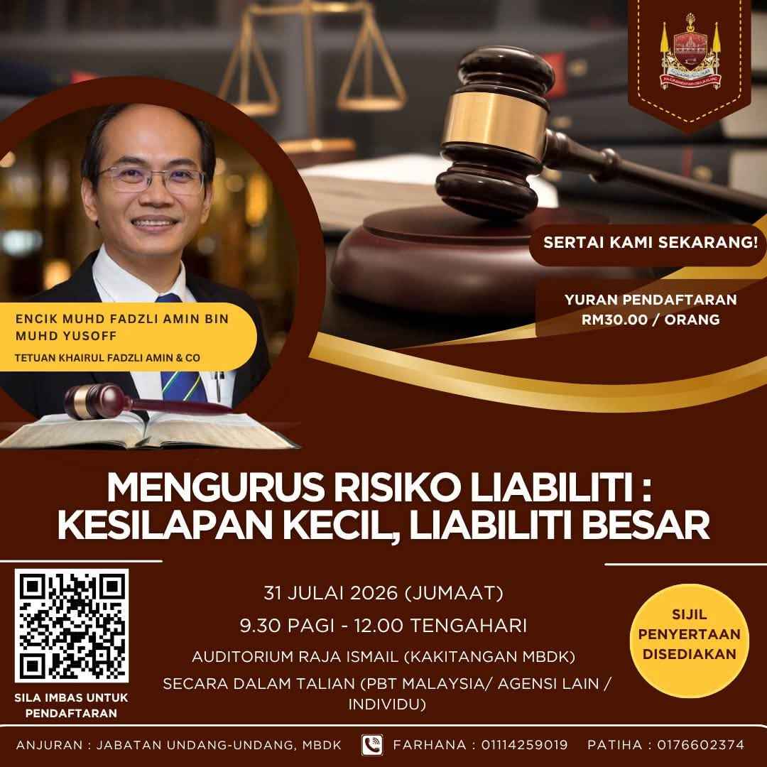 "mengurus liabiliti: kesilapan kecil, liabiliti besar"