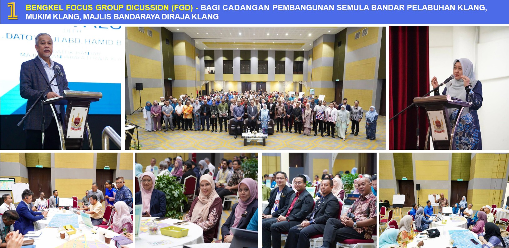 cadangan pembangunan semula bandar pelabuhan klang, mukim klang, majlis bandaraya diraja klang