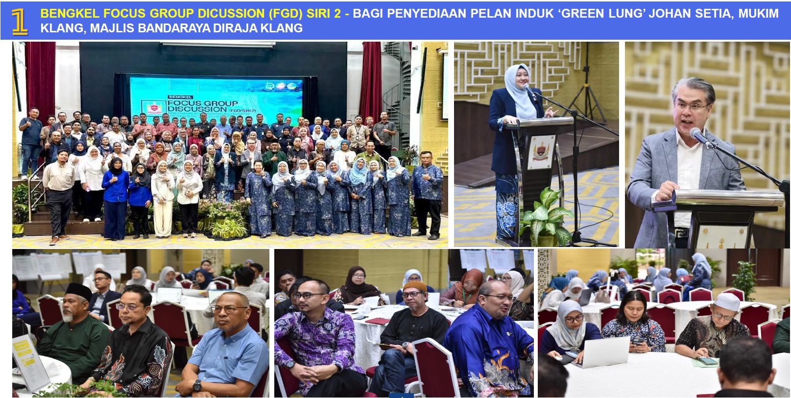 penyediaan pelan induk ‘green lung’ johan setia, mukim klang, majlis bandaraya diraja klang