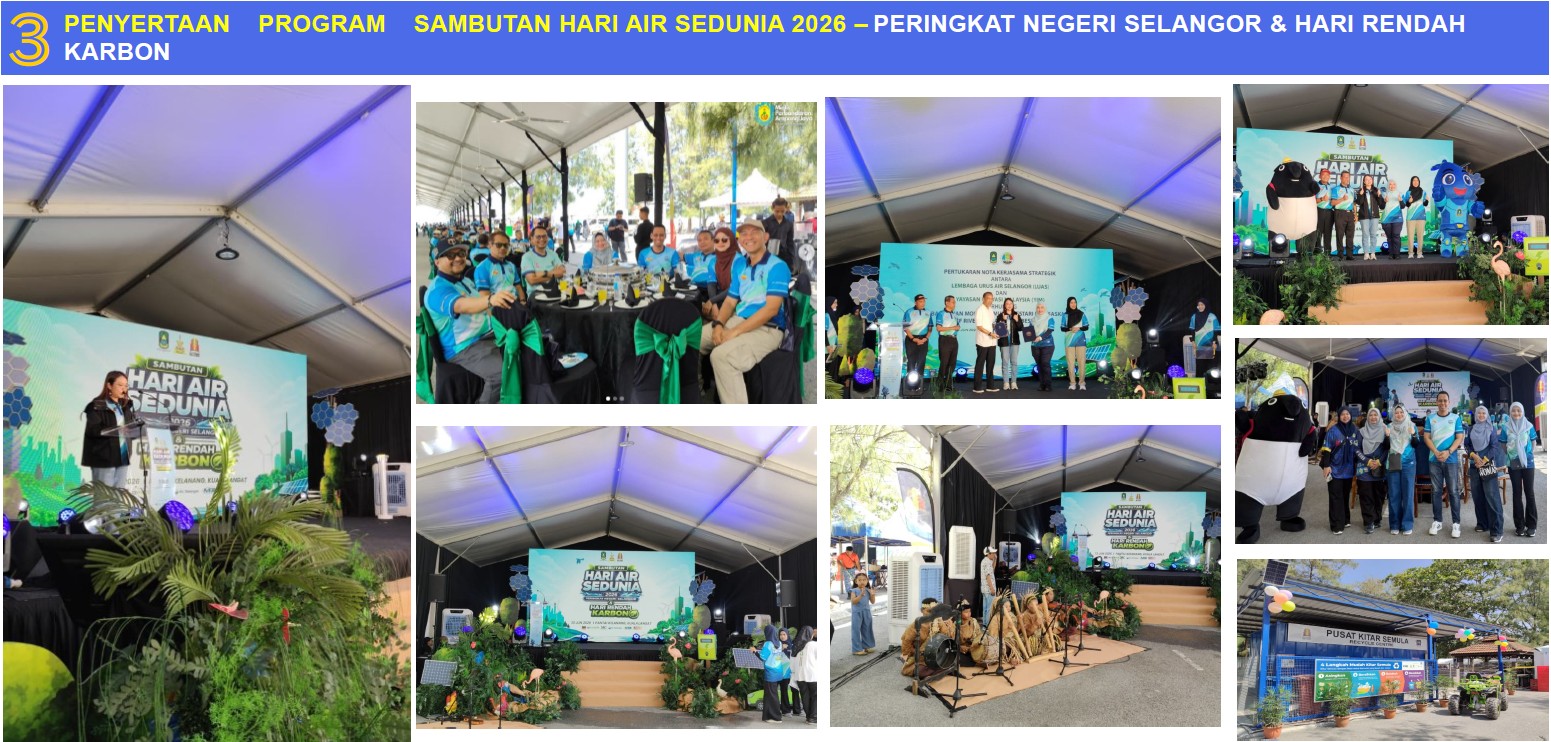 penyertaan program sambutan hari air sedunia 2026