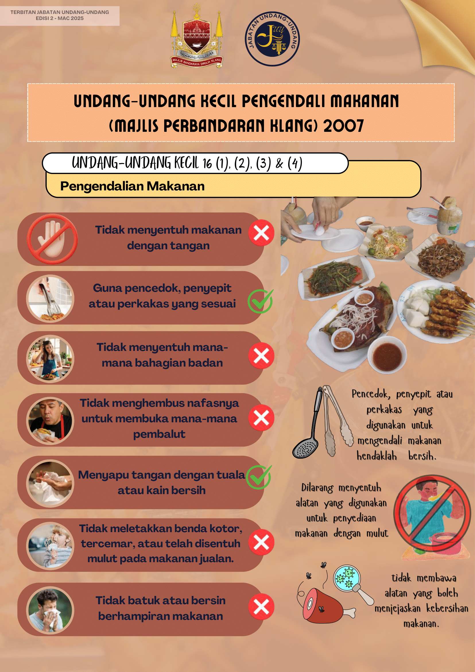 UNDANG-UNDANG KECIL PENGENDALI MAKANAN (MPK) 2007