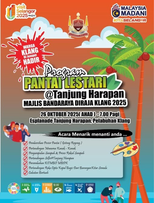 Program Pantai Lestari @ Tanjung Harapan!