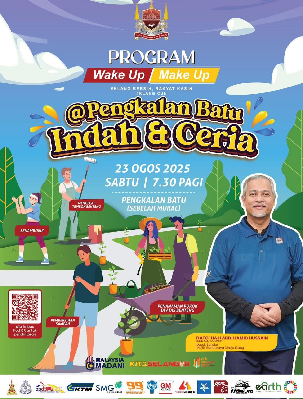 Program ‘Wake Up Make Up’ pada  bersama Komuniti dan Agensi