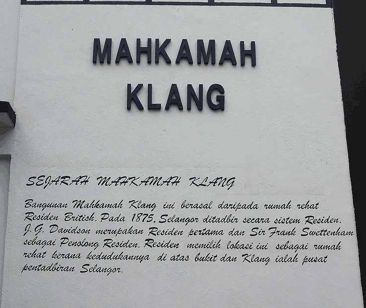  8. Mural Sejarah Mahkamah Klang