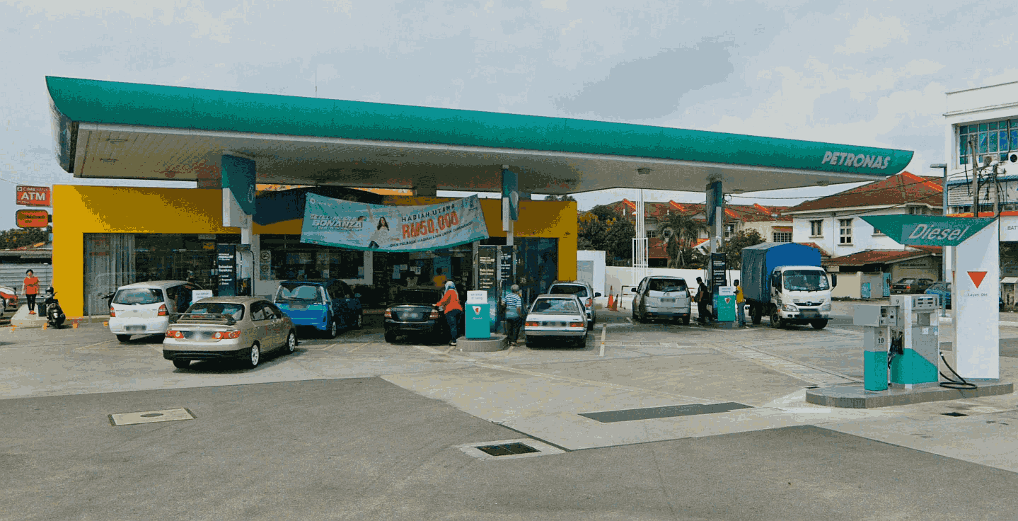 N. Nodus Jejak - Stesen Petronas Kampung Jawa