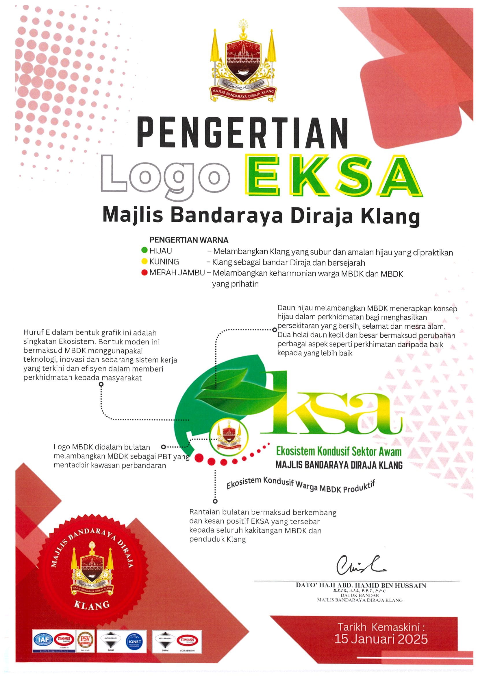 Pengertian Logo EKSA 2025