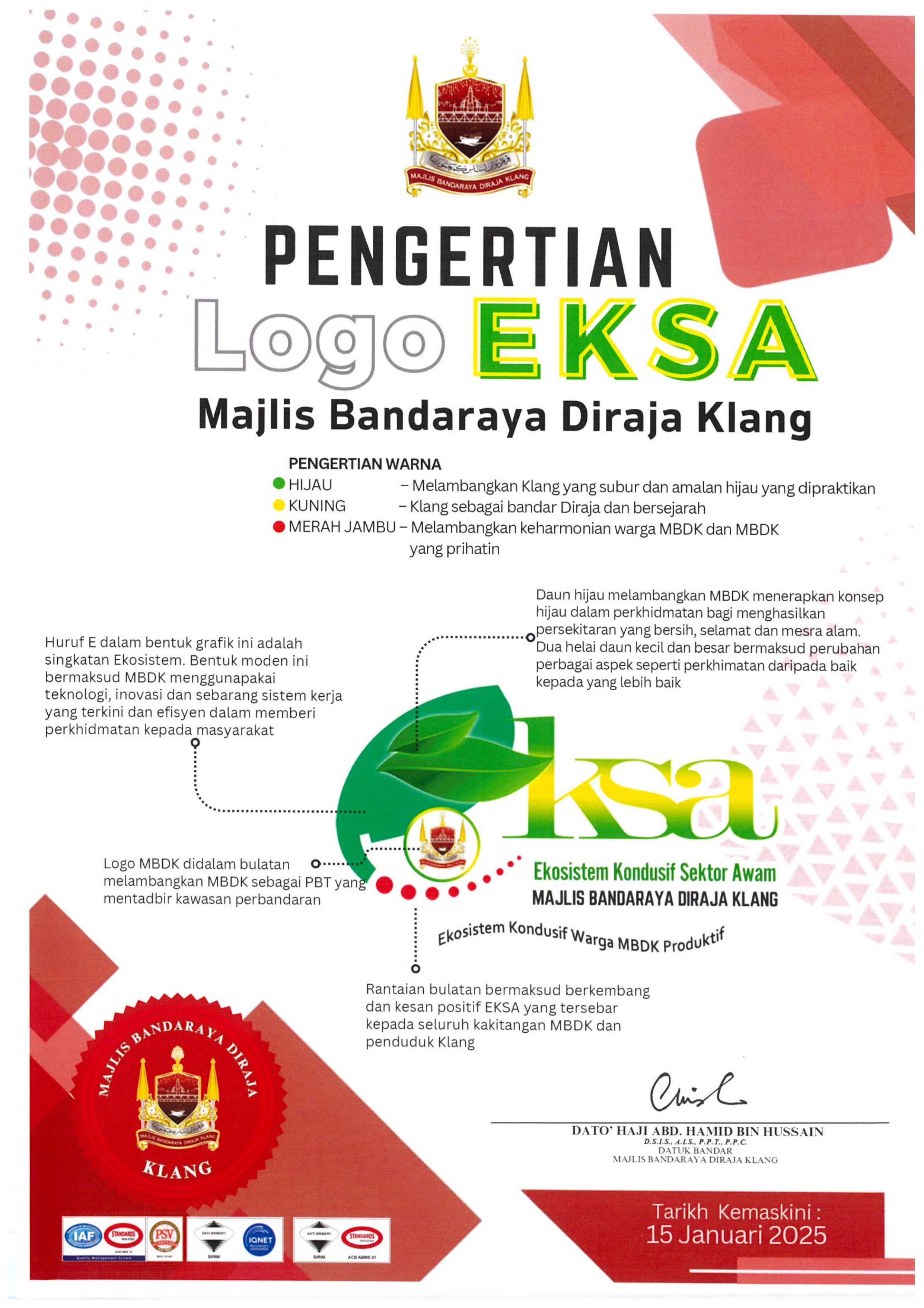 PENGERTIAN LOGO EKSA