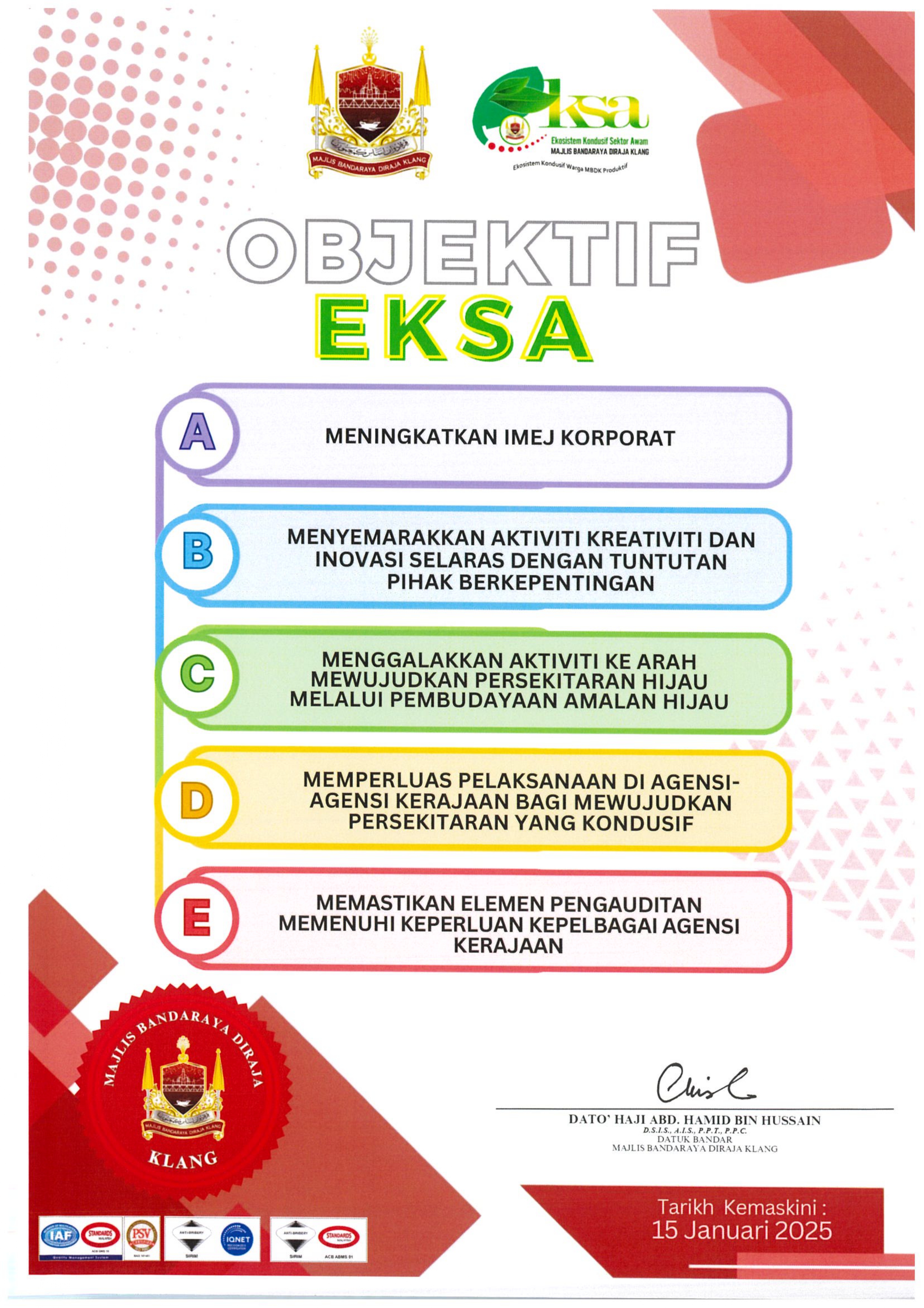 OJKETIF EKSA