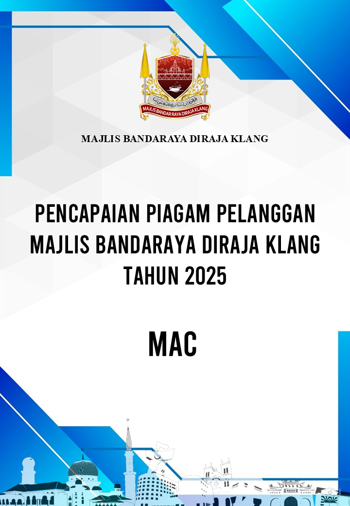 Piagam Pelanggan Majlis Bandaraya Diraja Klang Bulan Mac 2025