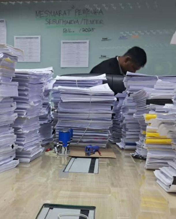 Bahagian Ukur Bahan - Cover