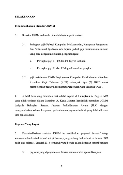 Circular of Service (2) Year 2013