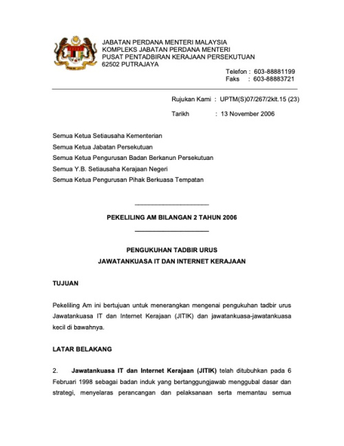 General Circular No. 2 of 2006