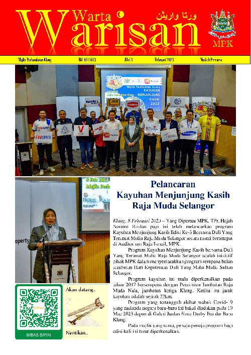 Warta Warisan Jilid 3 (Februari 2023)